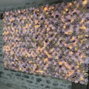 Mur de fleurs